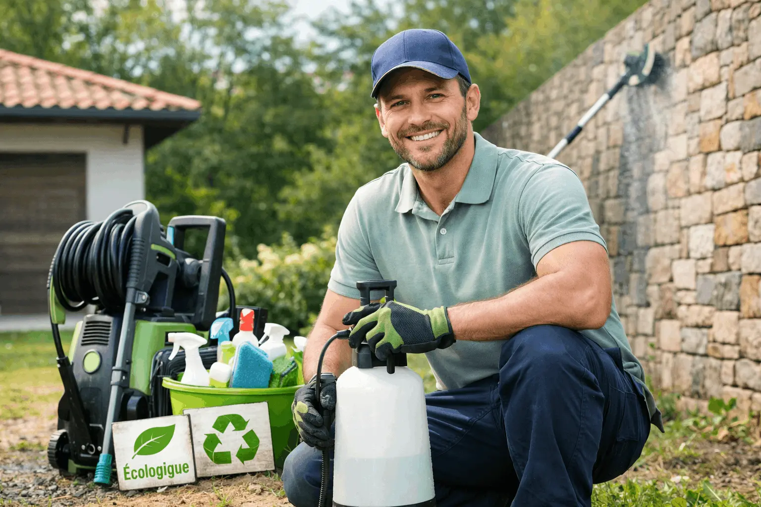 L'équipe ZS Nettoyage en action