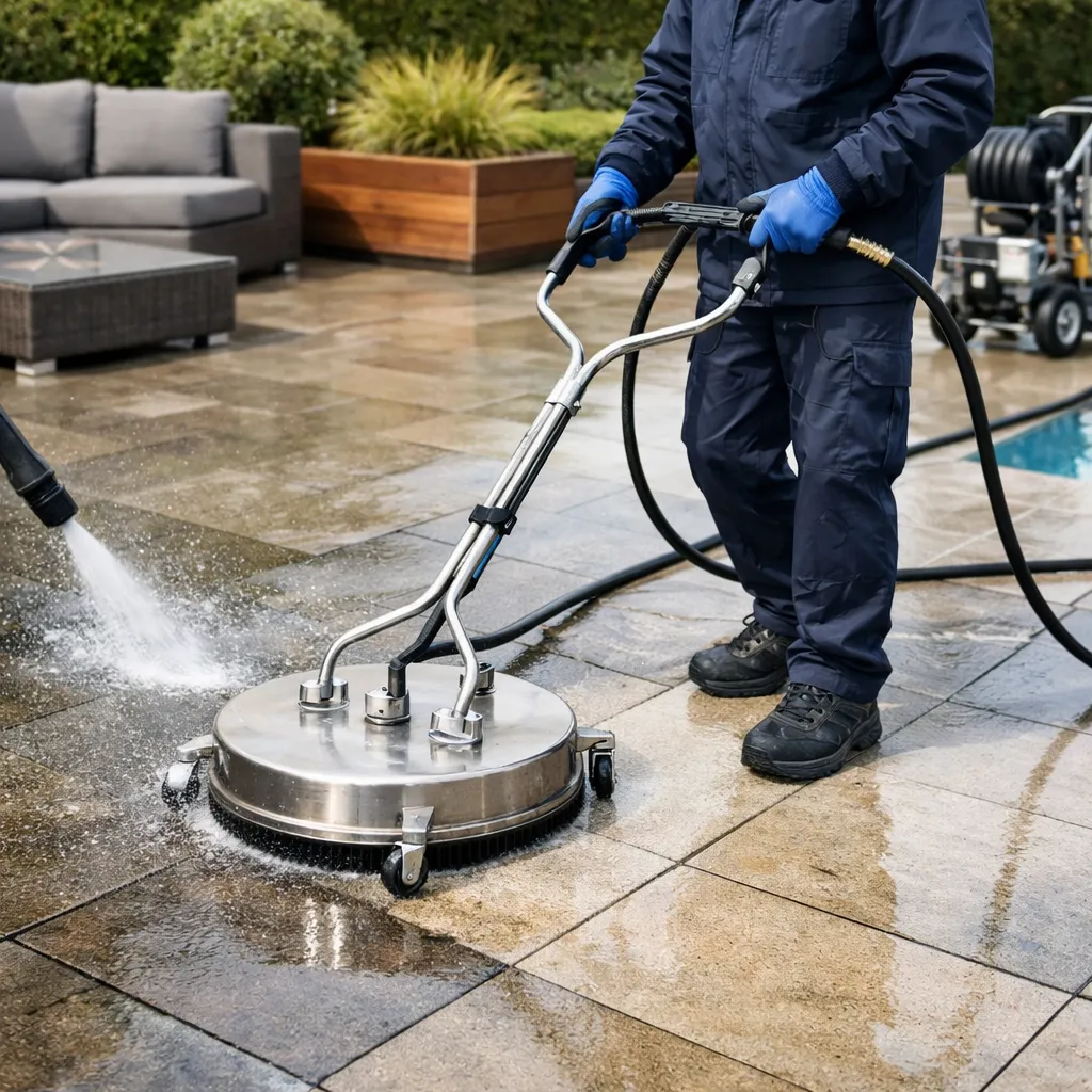 Nettoyage de terrasses